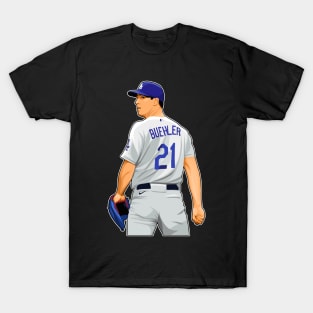 Walker Buehler #21 Wait the Ball T-Shirt